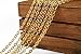 Chain Necklace Extender Silver Plated Chains-32 Feet/God Chain/Bronze White/Women Men Ball Hand Bracelet Necklace Vintage Antique Twisted Cross Chains-Jewelry Making (D)