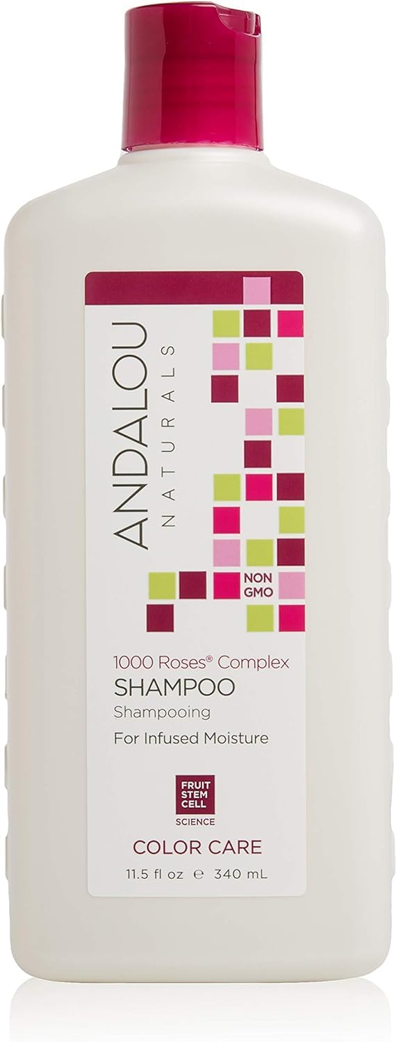 Andalou Naturals 1000 Roses Complex Colour Care Shampoo, 340 ml
