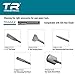TR Industrial 4-1/2 in. Clay Spade Chisel Compatible with TR-Max and SDS Max