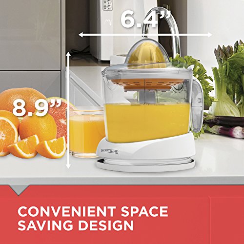 BLACK+DECKER 32oz Citrus Juicer, White, CJ625 Pricepulse