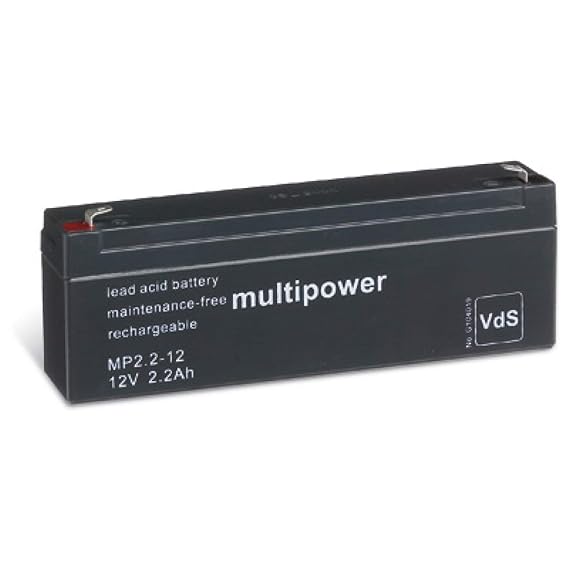 akku-net Bleiakku (multipower) MP2,2-12 VDs, 12V, Lead-Acid