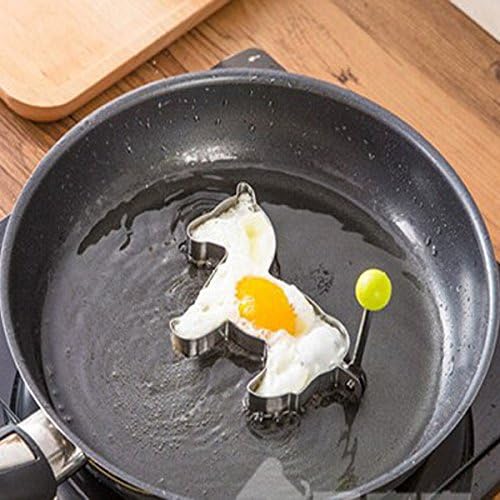 Horse Shape Fried Egg Mold Stainless Steel Pancake Egg Ring Mould Cooking Tool
