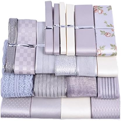 DIY Hair Accessories Hair Clips Bows Making Kit, Assorted Sizes Bundle of Ribbon with 50pcs DIY Hair Clips Toos Set for Gorgeous Butterfly, Gift Wrapping by Sunsang (9)