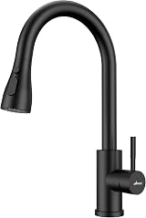 APPASO Black Kitchen Tap Mixer Pull Out Spray 360° Swivel 3 Modes