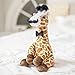 Fancy Giraffe Plush Stuffed Animals: Cute & Funny Small Plushie Toy Animal with Mustache, Monocle & Bowtie for Babies, Children or Adults - Party Gift or Bedtime Toys for Boys & Girls - 14 Inches Tall