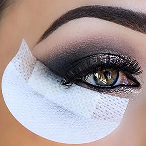 100pcs Eye Shadow Shields, Disposable Eye Shadow Pads Makeup Beauty Guard Pads Cosmetic Tools