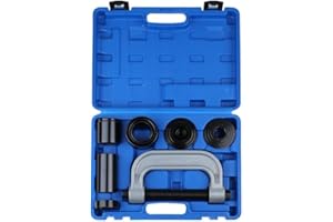 Gnhydxfe Ball Joint Removal Tool Kit,10PC Ball Joint Press Kit for Most 2WD 4WD Cars and Light Trucks (Blue)