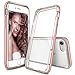 iPhone 7 Case, Ringke [Frame] Dual Layered TPU + PC Bumper [Drop Protection] Clear Back Shock Absorption Fluid Curved Edge Enhance Protective Bumper for Apple iPhone 7 2016 - Rose Gold