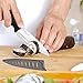 Ceramic Knives Set FeelingCool Essential Kitchen Knives with Sheaths–6