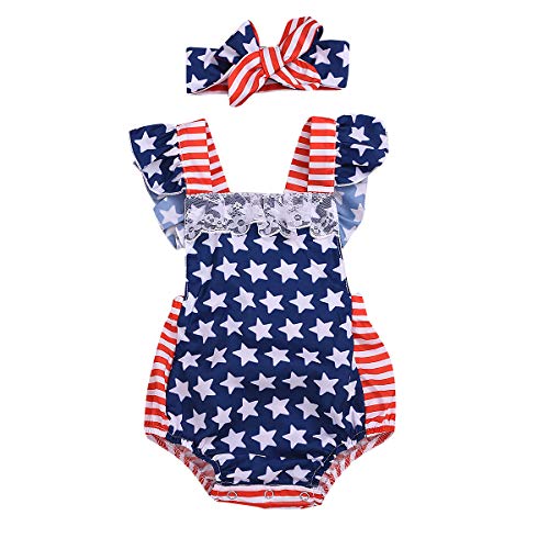 4th of july rompers