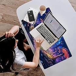 EDGFRTOIO Playmat with Zones for MTG Card Game