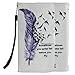ZTE Grand X Max Plus Case, ZTE Grand X Max Case, Harryshell(TM) Feather Wallet Folio Leather Flip Case Cover with Wrist Strap Card Slots for ZTE Grand X Max (Z787) / ZTE Grand X Max+ (Z987)