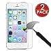iPhone SE / 5 / 5C / 5S Screen Protector Tempered Glass, Ultra-Clear Scatterproof Glass, Scratch Resistance Cell Phone Screen Protectors, 2 Pack