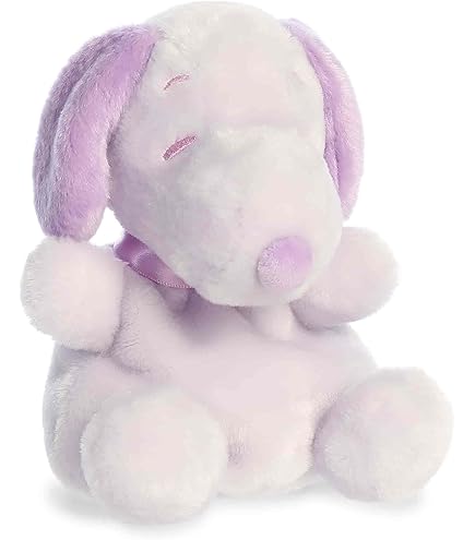Aurora Timeless Peanuts Snoopy Keychain Stuffed Animal - Classic Characters - Lasting Memories - White 4.5 Inches