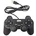 Poulep USB PC Wired Gamepad Game Controller Dual Vibration Shock for PC Computer Laptop Windows Joystick Game Pad (Black)thumb 1