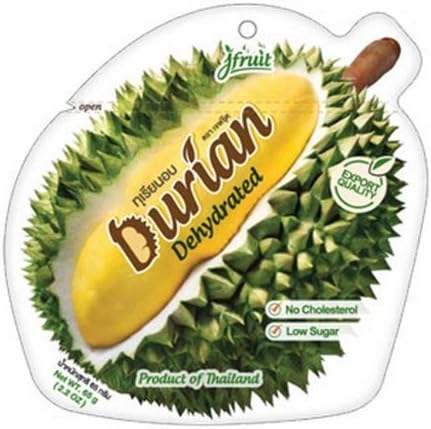 Freeze Dried Fruit Bulk , Durian 65g (2.29 Oz) (Durian)