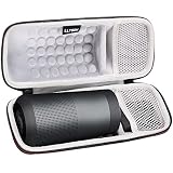 LTGEM Case for Bose SoundLink Revolve Bluetooth Speaker with Mesh Pocket-Black
