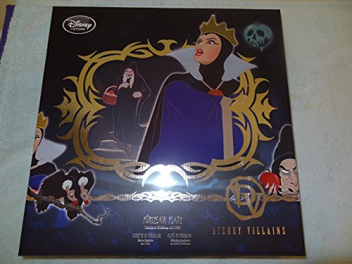 Limited Edition Disney Villains Porcelain Evil Queen Art Plate Le 1000