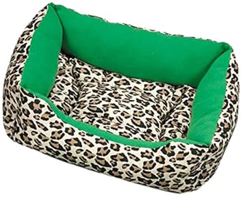 Isaac Mizrahi Luxe Leopard Collection Pet Bed Small Amazon In