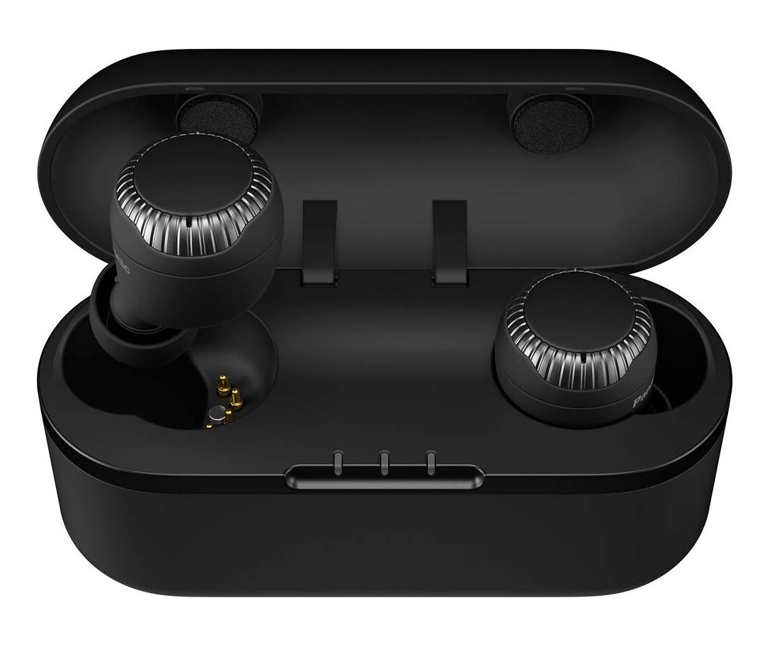 Panasonic RZ-S300WE-K True Wireless Headphones with Alexa Built in and IPX4 Water Resistance - Black