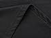 Mrignt Mens Short Sleeve Slim Fit Henley t-Shirt with Button (L, Black)