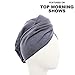 Aquis - Original Microfiber Lisse Towel Set, One Hair Towel (19