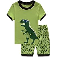 Babyroom Boys Short Pajamas Toddler Kids Sleepwear Summer Clothes Shirts 5T