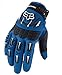 Fox Racing Dirtpaw Men's Off-Road/Dirt Bike Motorcycle Gloves - Color: blue, Size: Large