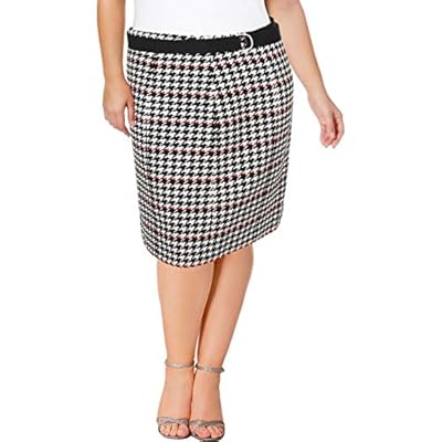 Hugo Boss BOSS Womens Vulnona Textured Knee-Length Pencil Skirt