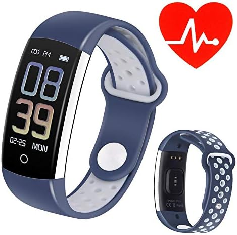 Smart Watch For Monitoring Blood Pressure, Oxygen Levels, Heart Rate With Step Calorie & Sleep Monitor During Fitness & Exercise To Track Your Health, Premium HD Colour Screen – Men’s & Women