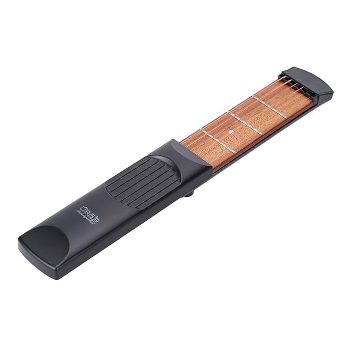 Andoer® Portable Pocket Acoustic Guitar Practice Tool Gadget 6 String 4