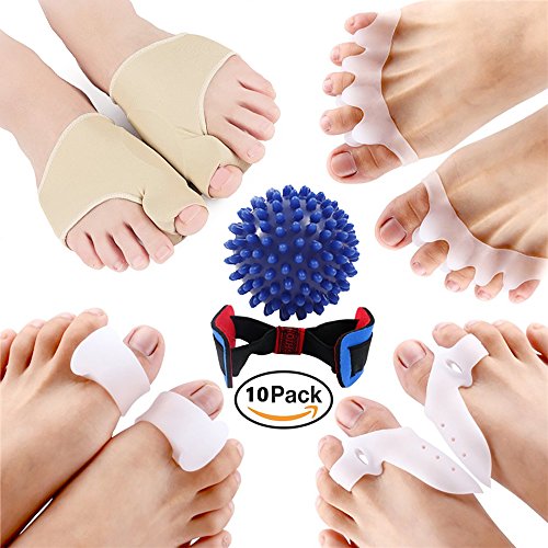 Buy Bunion Corrector, Bunion Big Toe Separators with Bunion Pads