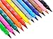 Dual End Brush And Fine Tip Marker Set of 12 Colors for Art Drawing Adult Coloring Books Sketching illustrating journaling Writing