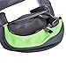 CISNO Adjustable Pet Dog Sling Carrier Bag for Small Dog Cat Puppy 5-10 Lbs-Cotton Fleece Fabric (Green)