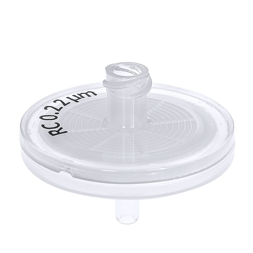 GVS Filter Technology, Syringe Filter, ABLUO, 25mm, RC Membrane, 0.22µm, PP Housing, 100/pk
