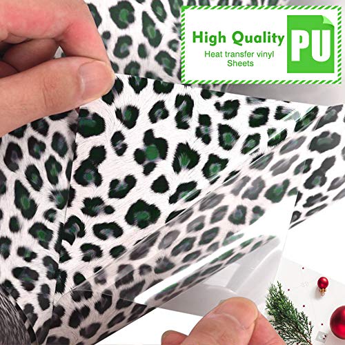Heflashor 12 Sheets Mothers Day Vinyl Adhesive Vinyl Green Glitter Heat Press Vinyls Buffalo