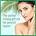 Coconut Spa Gift Set for Bath & Body, Moisturizing Hair Mask, Body Scrub & Hydrating Coconut Oil - Pure Body Naturals