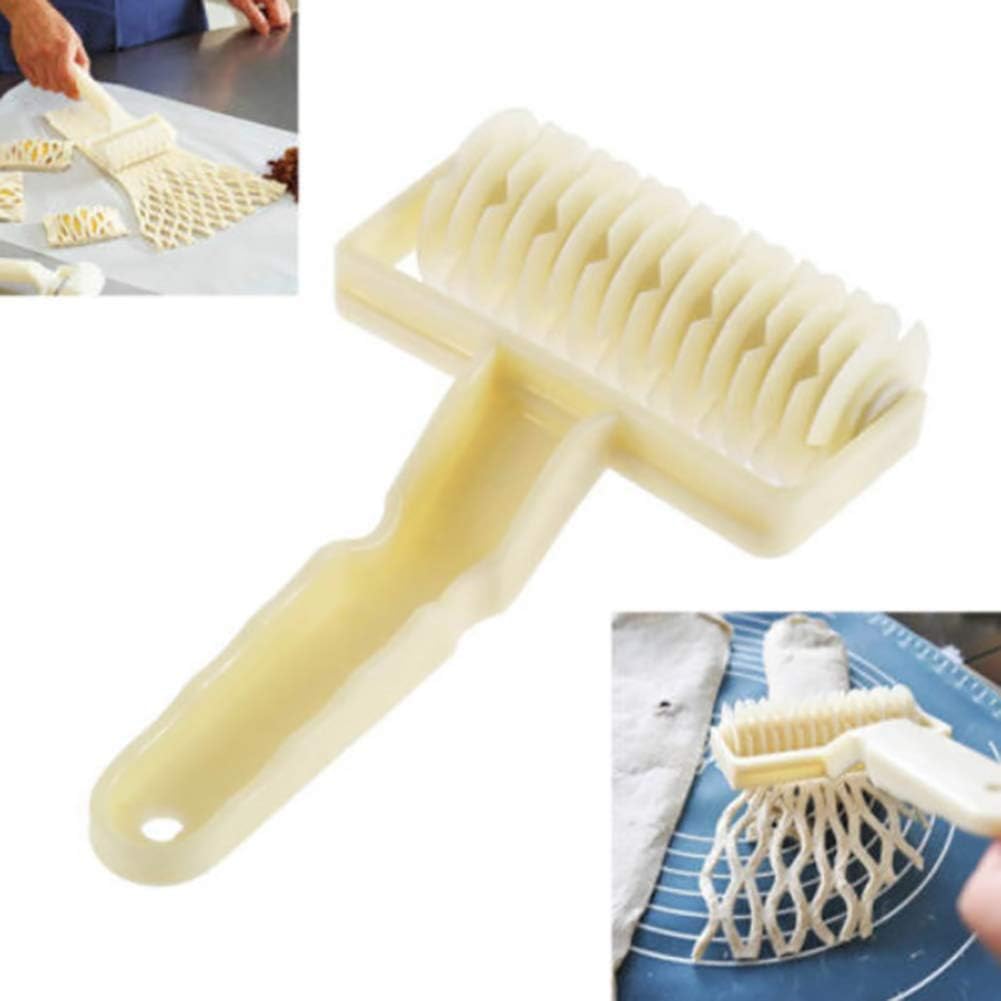 Pastry Lattice Roller Cutter，Cookie Pie Kitchen Bakery Tool,19,5 x 12,5