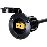 Cannon Flush Mount Power Port Downrigger Accessory, Boat Fishing Setup