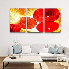 3 Panel Colorful Pictures Home Wall for Bedroom...