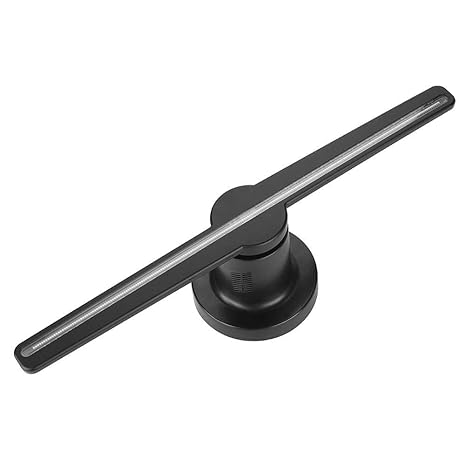 3D Hologramm Projektor,Holographischer Projektor LED 3D Hologramm Anzeigen Fan,LED-Licht Holographic Projektor Advisement Dis