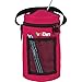 ArtBin 6831AG Mini Yarn Drum, Portable Knitting & Crochet Storage, [1] Poly Canvas Tote Bag, Raspberry