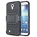 ULAK Galaxy I9200 Case, Galaxy Mega 6.3 I9200 Case, Shock Absorbing with Belt Clip Holster an Hybrid Case Design + Media Stand for Samsung Galaxy Mega 6.3 I9200 (6.3