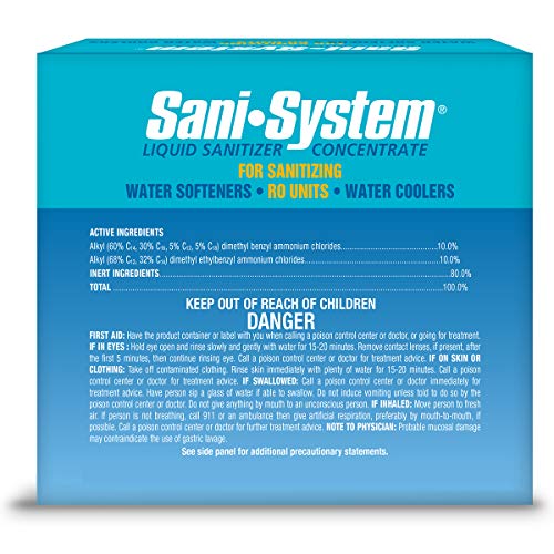 SaniSystem Concentrated sanitizer is a Multiuse Quaternary Ammonia