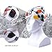LED Christmas Hat, DAXIN DX Light up Christmas Bulb Necklace Beanie Hats Caps Blinking Knitted Christmas Hat Costume for Men Women Kids, 7 LED 3 Flashing Modes, Party Favors, Best Gifts