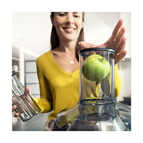 Philips Avance Collection Juicer with X-Large Feed Tube & Fibre Boost Technology, 1 Litre, 1200 W - HR1922/21