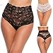 COSYOU Women's Ladies High Waist Lace Up Panties Underwear Knickers