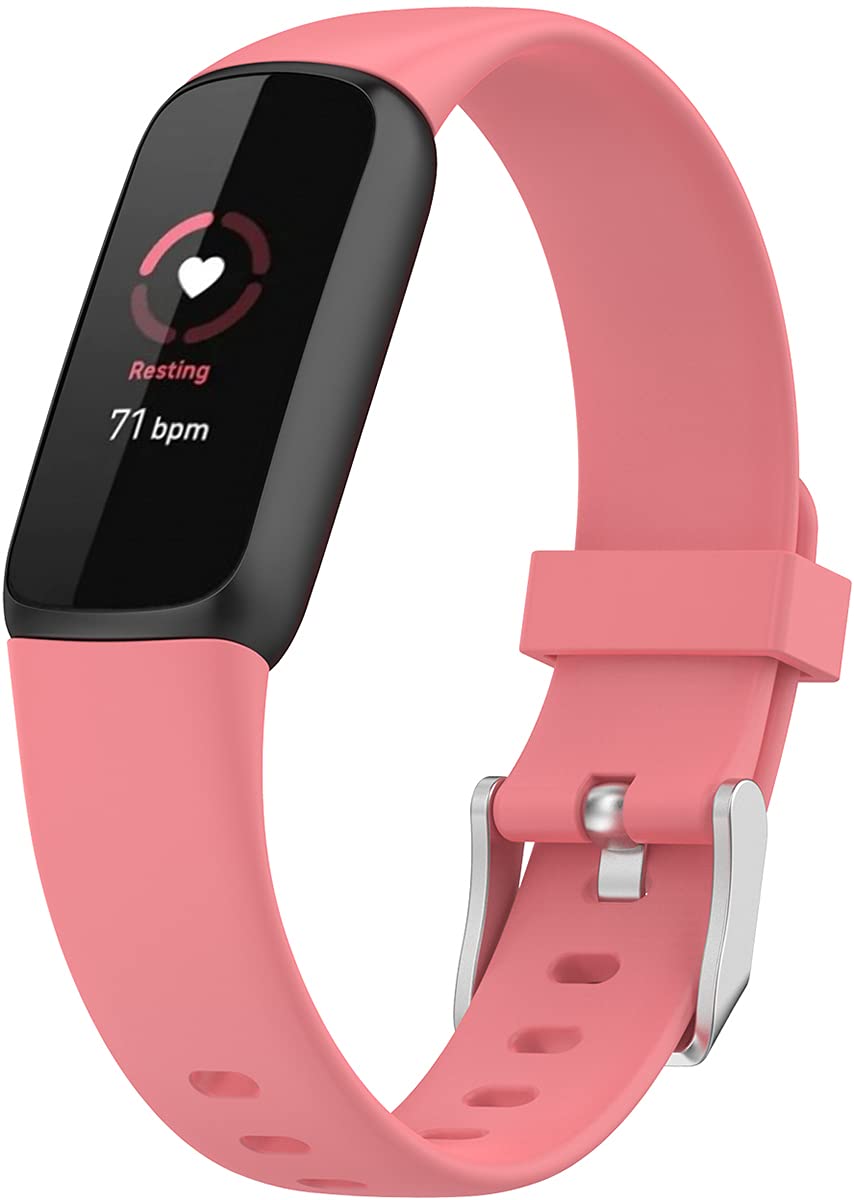 Shieranlee Watch Band Compatible with Fitbit Luxe Activity Tracker - Watch Band Replacement Silicone Strap,small size โ image 1