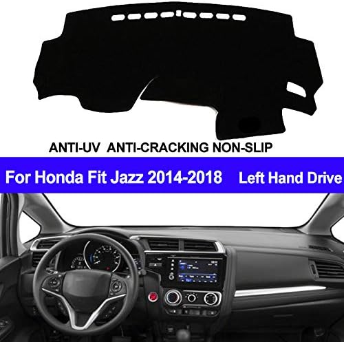 XIANGFA Car Dashboard Cover For Honda Fit Jazz 3th 2014 2015 2016 2017 2018 Dash Mat Dash Pad DashMat Carpet ANti-UV NON-Slip