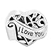 CharmSStory Silver Plated Grandma/Wife/Sister Heart I Love You Beads For Bracelets (Sister)
